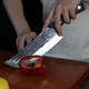 Professional Forging Hammer Pattern 7.48 Inches Chinese Knife Meat Cleaver Knives Slicing Knife Are Used In Kitchens/Restaurants