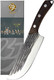 Professional Forging Hammer Pattern 7.48 Inches Chinese Knife Meat Cleaver Knives Slicing Knife Are Used In Kitchens/Restaurants