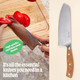 Cravings Essential 8-Piece Kitchen Knife Set With Slim Ashwood Storage Block Full-Tang Design Wooden Knife Block With Santoku Carving Bread Utility Chef’S Cleaver And Paring Knives Cravings Essential 8-Piece Kitchen Knife Set With Slim Ashwood Storage Block Full-Tang Design Wooden Knife Block With Santoku Carving Bread Utility Chef’S Cleaver And Paring Knives