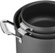 Cuisinart N61-11 Nonstick Hard-Anodized Nesting Cookware Set 11 Piece Black