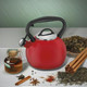Cuisinart Valor Porcelain Enamel On Steel Tea Kettle Red