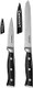 Cuisinart Classic Forged High-Carbon Stainless Steel Full-Tang Triple Rivet Knife Set With Black Blade Cover/Shealths (2-Piece)