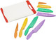 Cuisinart C55Cb-9Pr Advantage Color Collection 9-Piec Cutlery Set And Cutting Board Multicolor