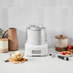Cuisinart Ice Cream Maker Machine 1.5 Quart Double Insulated Machine Sorbet And Frozen Yogurt Maker Ready In 20 Minutes Ice-21P1 White