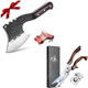 Dream Reach Meat Cleaver Knife Heavy Duty Bone Chopper With CoverStainless Steel Poultry Shears With Serrated Edge - For Chicken Bone Meat Turkey Fish