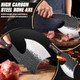 Dream Reach Meat Cleaver Knife Heavy Duty Bone Chopper With CoverStainless Steel Poultry Shears With Serrated Edge - For Chicken Bone Meat Turkey Fish