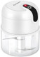 Easyspeed Electric Garlic Chopper 1Cup Mini Usb Type-C Charging Wireless Food Processor With 304 Stainless Steel 2 Sharp Blades Portable Kitchen Meat Grinder For Onion Garlic Ginger Chili