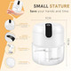 Easyspeed Electric Garlic Chopper 1Cup Mini Usb Type-C Charging Wireless Food Processor With 304 Stainless Steel 2 Sharp Blades Portable Kitchen Meat Grinder For Onion Garlic Ginger Chili