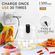 Easyspeed Electric Garlic Chopper 1Cup Mini Usb Type-C Charging Wireless Food Processor With 304 Stainless Steel 2 Sharp Blades Portable Kitchen Meat Grinder For Onion Garlic Ginger Chili