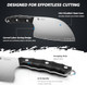 6.5 Inch 5-Layer High Carbon Stainless Steel Meat Cleaver Serbian Chef Knife And 8 Inch 67-Layer Damascus Stainless Steel Kitchen Knife 6.5 Inch 5-Layer High Carbon Stainless Steel Meat Cleaver Serbian Chef Knife And 8 Inch 67-Layer Damascus Stainless Steel Kitchen Knife