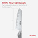 Global Gs-91-5 1/2" Hollow Ground Vegetable Knife
