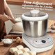 Dough Mixer With Ferment FunctionDough Maker With 6.6Qt Large CapacityHousehold Bread Mixer For Pizza Roti Dumplings And Sourdough Kneading Machine With Stainless Steel Bowl Face-Up Touch Panel Dough Mixer With Ferment FunctionDough Maker With 6.6Qt Large CapacityHousehold Bread Mixer For Pizza Roti Dumplings And Sourdough Kneading Machine With Stainless Steel Bowl Face-Up Touch Panel