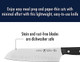 Henckels Solution Razor-Sharp Hollow Edge Santoku Knife 7 Inch German Engineered Informed By 100+ Years Of Mastery Black/Stainless Steel Henckels Solution Razor-Sharp Hollow Edge Santoku Knife 7 Inch German Engineered Informed By 100+ Years Of Mastery Black/Stainless Steel