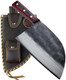 Serbian Cleaver Chef Knife Full Handforged Kitchen Knife Carbon Steel Butcher