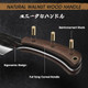 6 Inch Meat Cleaver Knife Hand Forged Butcher Knife For Meat Cutting & Magnetic Knife Block Thickened Acacia Wood Kitchen Knife Holder Stand With Strong Magnets