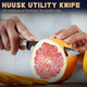 Huusk Kitchen Utility Knife 5.5" Paring Tomato Knives Japan Chef Knife High Carbon Steel Damascus Cleaver Knife 7 Inch Multipurpose Kitchen Chooping Knife For Dad Mom With Box Huusk Kitchen Utility Knife 5.5" Paring Tomato Knives Japan Chef Knife High Carbon Steel Damascus Cleaver Knife 7 Inch Multipurpose Kitchen Chooping Knife For Dad Mom With Box