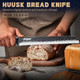 Huusk Bread Knife 8 Inch 7.5 Inch Meat Cleaver Butcher Knife For Meat Cutting Serrated Bread Knife For Homemade Bread Sourdough Japanese Bread Cutting Knife With Wavy Edge Full Tang Chef Knife Huusk Bread Knife 8 Inch 7.5 Inch Meat Cleaver Butcher Knife For Meat Cutting Serrated Bread Knife For Homemade Bread Sourdough Japanese Bread Cutting Knife With Wavy Edge Full Tang Chef Knife