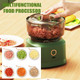 Food Processor350Ml Electric Food Chopper With Stainless Steel Blade & Usb RechargeableMini Chopper For Baby Food & Family Use (Green)