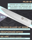 Kessaku 8-Inch Chef Knife - Senshi Series - Forged Japanese Aus-8 High Carbon Stainless Steel - Carbon Fiber G10 Handle With Sheath