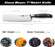 Arcelor 7 Inch Nakiri Knife Vegetable Cleaver With Abs Ergonomic Handle Exclusive German Steel Kitchen Knife