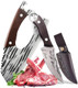 Everyday Carry Knife & Meat Cleaver Set Fixed Blade Hunting And Butcher Knife Combo Razor Sharp With Sheath For Outdoor Camping Survival And Heavy Duty Cleaver For Meat Cutting Cooking Everyday Carry Knife & Meat Cleaver Set Fixed Blade Hunting And Butcher Knife Combo Razor Sharp With Sheath For Outdoor Camping Survival And Heavy Duty Cleaver For Meat Cutting Cooking