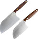 Lamson Vintage 2-Piece Chinese Santoku Cleaver Set