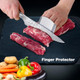 8" Chef Knifehigh Carbon Stainless Steel Chef Knifekitchen Knife With Finger Guard And Knife Sharpenerchef Knife Box For Family And Friends