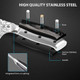 7"Nakiri KnifeKitchen Knife With Finger GuardHigh Carbon Stainless Steel En1.4116 Vegetable Knife Multipurpose Meat Vegetable Kitchen Knife For Home And Kitchen