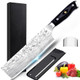 7"Nakiri KnifeKitchen Knife With Finger GuardHigh Carbon Stainless Steel En1.4116 Vegetable Knife Multipurpose Meat Vegetable Kitchen Knife For Home And Kitchen 7"Nakiri KnifeKitchen Knife With Finger GuardHigh Carbon Stainless Steel En1.4116 Vegetable Knife Multipurpose Meat Vegetable Kitchen Knife For Home And Kitchen