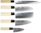 Mercer Culinary Mercer Collection 5-Piece Asian Knife Set One Size Stainless Mercer Culinary Mercer Collection 5-Piece Asian Knife Set One Size Stainless