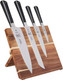 Mercer Culinary Züm 5-Piece Magnetic Board Forged Knife Set Bamboo