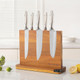 Magnetic Knife Block - Magnetic Knife Holder - Magnetic Knife Stand- Cutlery Display Stand And Storage Rack(Sharpener) Magnetic Knife Block - Magnetic Knife Holder - Magnetic Knife Stand- Cutlery Display Stand And Storage Rack(Sharpener)