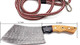Ck-58 Full Tang Butcher Knife Handmade Forged Kitchen Chef Knife 256 Damascus Steel Layers Chef Cleaver With Leather Sheath 11 Inches Ck-58 Full Tang Butcher Knife Handmade Forged Kitchen Chef Knife 256 Damascus Steel Layers Chef Cleaver With Leather Sheath 11 Inches
