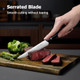 Paudin Steak Knives Steak Knives Set Of 8 Razor-Sharp Steak Knife Set 4.5 Inch High Carbon Stainless Steel Serrated Steak Knives Set For Kitchen Full Tang Abs Handle Paudin Steak Knives Steak Knives Set Of 8 Razor-Sharp Steak Knife Set 4.5 Inch High Carbon Stainless Steel Serrated Steak Knives Set For Kitchen Full Tang Abs Handle