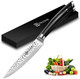 Paudin Utility Knife Sharp Chef Knife 5 Inch Small High Carbon Stainless Steel Kitchen Knives With Abs Handle Small Knifes For Home And Restaurant