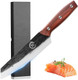 Plys 8.6 Inch Japanese Kiritsuke Chef KnifeGerman Stainless Steel Kitchen Knife For Daily Cutting MeatFruits And Vegetables