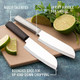 Rada Cutlery Cook'S Utility Knife (R140) 4.75" Stainless Steel Hollow Ground Blade Made In Usa Silver Handle Pack Of 2