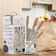 Kitchen Knife Set 8-Pieces Khaki Sharp Chef Knife Set With Block Knife Block Set With Diamond Grain Non-Stick Knife Blade Stainless Steel Cooking Knives Suitable For Home Restaurant Apartment Kitchen Knife Set 8-Pieces Khaki Sharp Chef Knife Set With Block Knife Block Set With Diamond Grain Non-Stick Knife Blade Stainless Steel Cooking Knives Suitable For Home Restaurant Apartment
