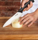 White Ceramic Knife Set - 3-Piece Kitchen Knives Bundle: 6" Chef'S 5" Slicing And 4" Paring Knife. Lightweight Kitchen Cutlery For Precision Slicing And Cooking