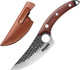 Huusk Knife Japan Kitchen d Viking Knives With Sheath Hand Forged Butcher Knife For Meat Cutting Japanese Cooking Meat Cleaver Huusk Chef Knives For Outdoor Camping Bbq