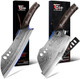 Butcher Knife 10 Inch Japanese Style+Meat Cleaver Chef Knife 7.7 Inch