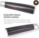 Professional Japanese Kitchen Knife - 8Inch Sharp Chef Knife - High Grade Stainless Steel With Pakka Wood Handle ( Box Included)
