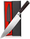 Professional Japanese Kitchen Knife - 8Inch Sharp Chef Knife - High Grade Stainless Steel With Pakka Wood Handle ( Box Included)