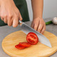 Laser Damascus 5-Inch Santoku Knife – Precision Stainless Steel Blade For Versatile Chopping & Slicing