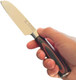 Laser Damascus 5-Inch Santoku Knife – Precision Stainless Steel Blade For Versatile Chopping & Slicing