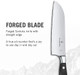 Victorinox Grand Maitre Santoku Knife - Sharp Kitchen Knife With A Fluted Edge - Ergonomic Chopping Knife For Kitchen Essentials - Straight Edge 7"