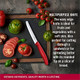 Victorinox 6.7831 Swiss Classic Tomato And Table Knife Ideal For Cutting Fruits And Vegetables With Soft Skin Serrated Blade In Red 4.3 Inches