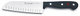 Wüsthof 8" Gourmet Chef'S Knife Black & Wüsthof Gourmet 5" Hollow Edge Santoku Knife Black