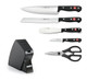 Wüsthof Gourmet 6-Piece Studio Knife Block Set