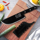 Xyj Stainless Steel Japanese Utility Knife 6 Inch Kitchen Knife With Sheath Meat Cleaver For Meat Cutting Vegetable Fruit Slicer Knife Portable Outdoor Camping For Women Men